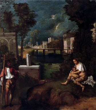 Giorgione La tempesta